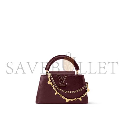 LOUIS VUITTON CAPUCINES EAST-WEST MINI M25473 (22*12*8cm)  
